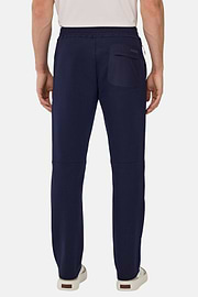 Pantalon En Coton Mélangé Scuba Léger, bleu marine, hi-res