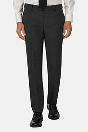 Pants in Pure Wool Travel, Grey, thumb, 1