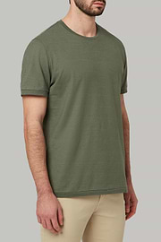 Linen cotton jersey t-shirt, , thumb, 3