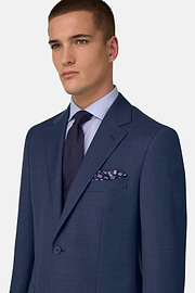 Anzug Aus Wolle, Blau, thumb, 4