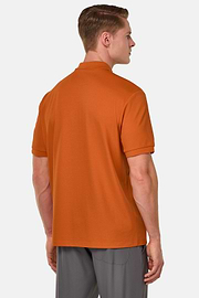 Polo In Piquè Cool Jade-Fresh, Arancione, hi-res