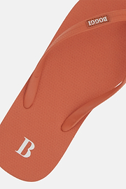 Rubber Flip-Flops, Orange, hi-res