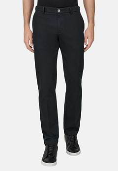 Pantaloni In Cotone Tencel Elasticizzato
