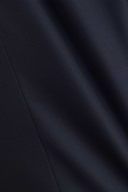 Pak Krijtstreep in Elastisch Wol, Navy blue, thumb, 6