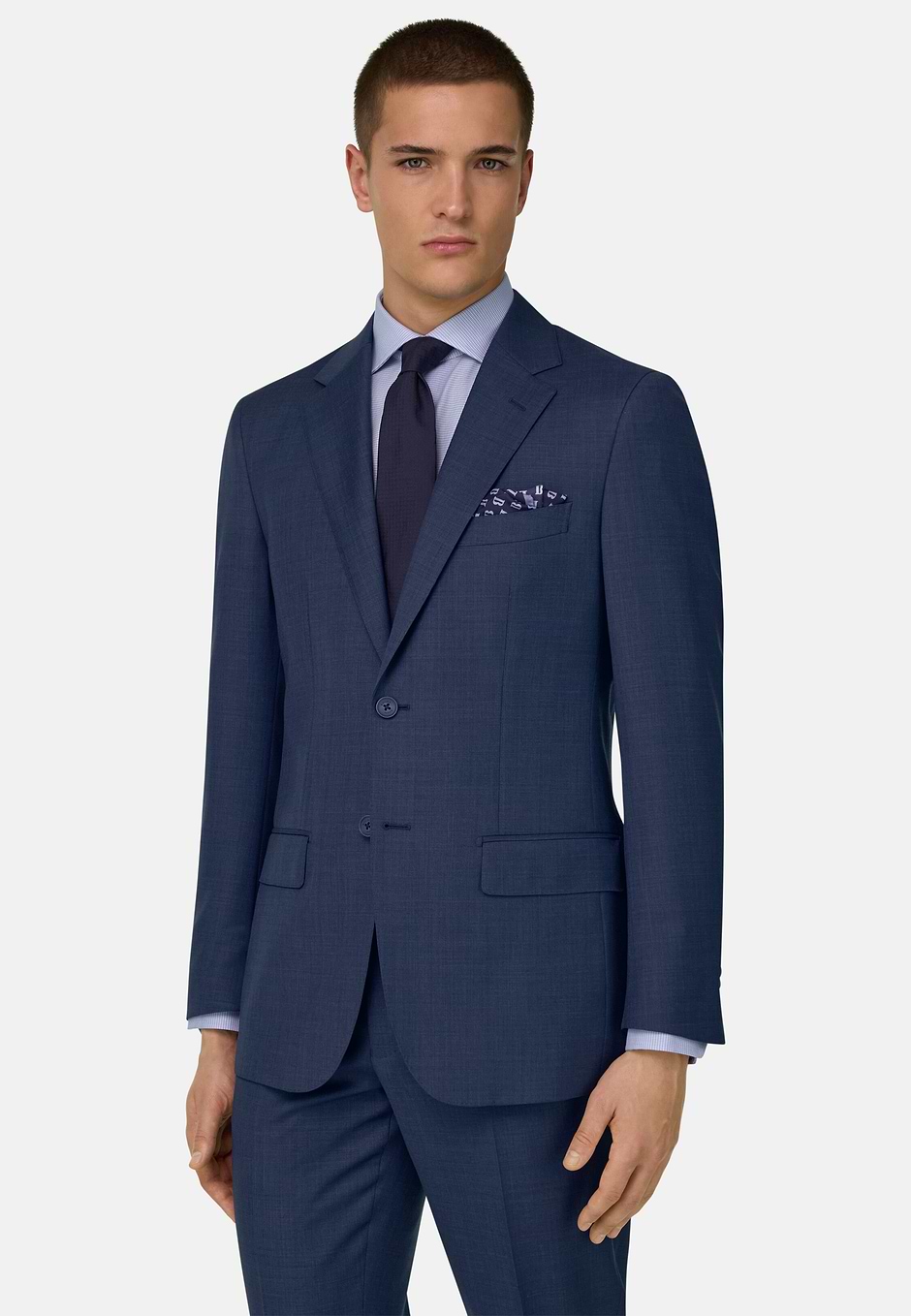 Wool Suit, Blue, hi-res