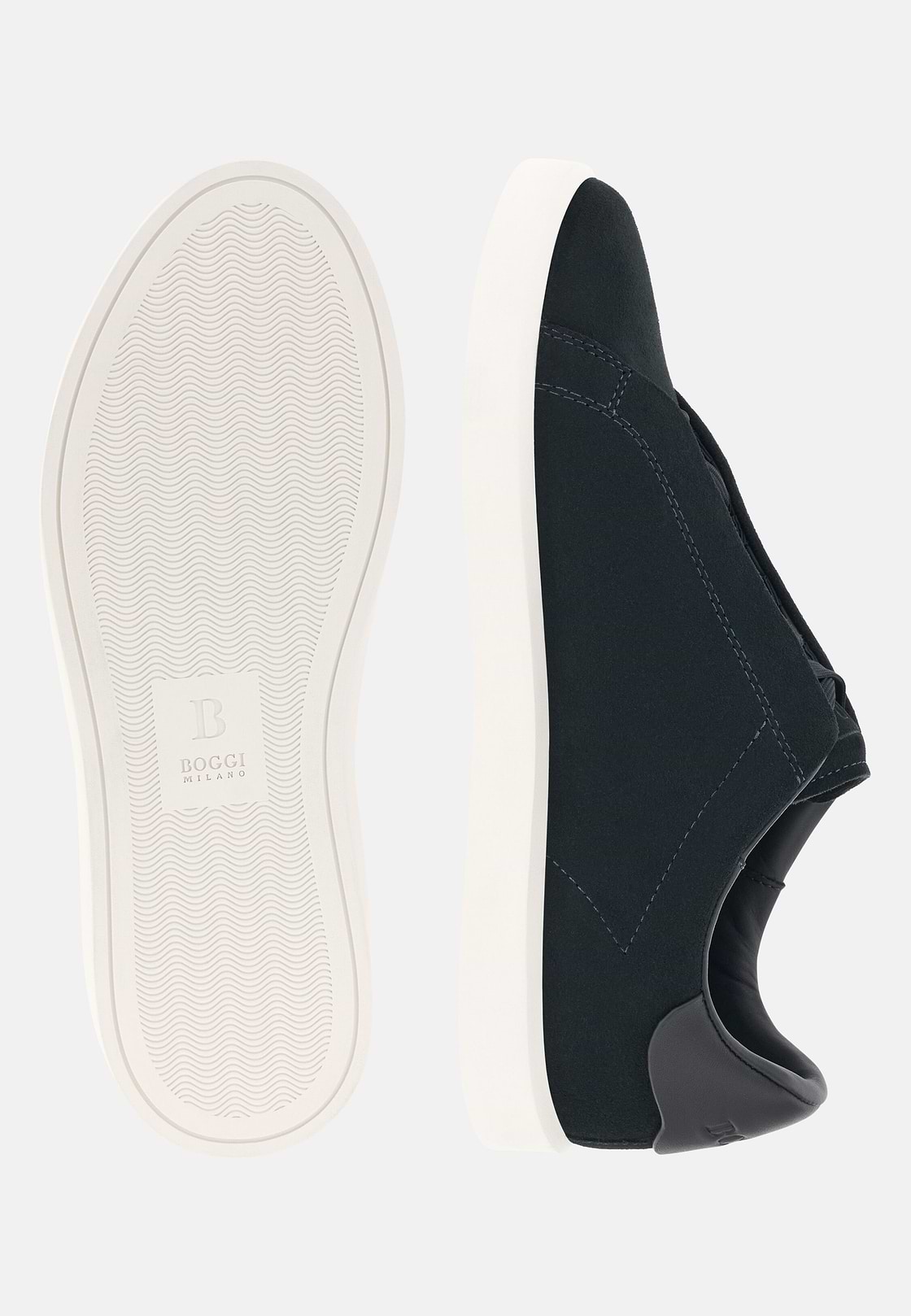 Sneakers Essence Aus Wildleder, Navy blau, hi-res, 4