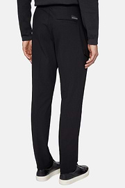 Pantalones Cargo De Nailon Indesmallable B Tech, Negro, hi-res