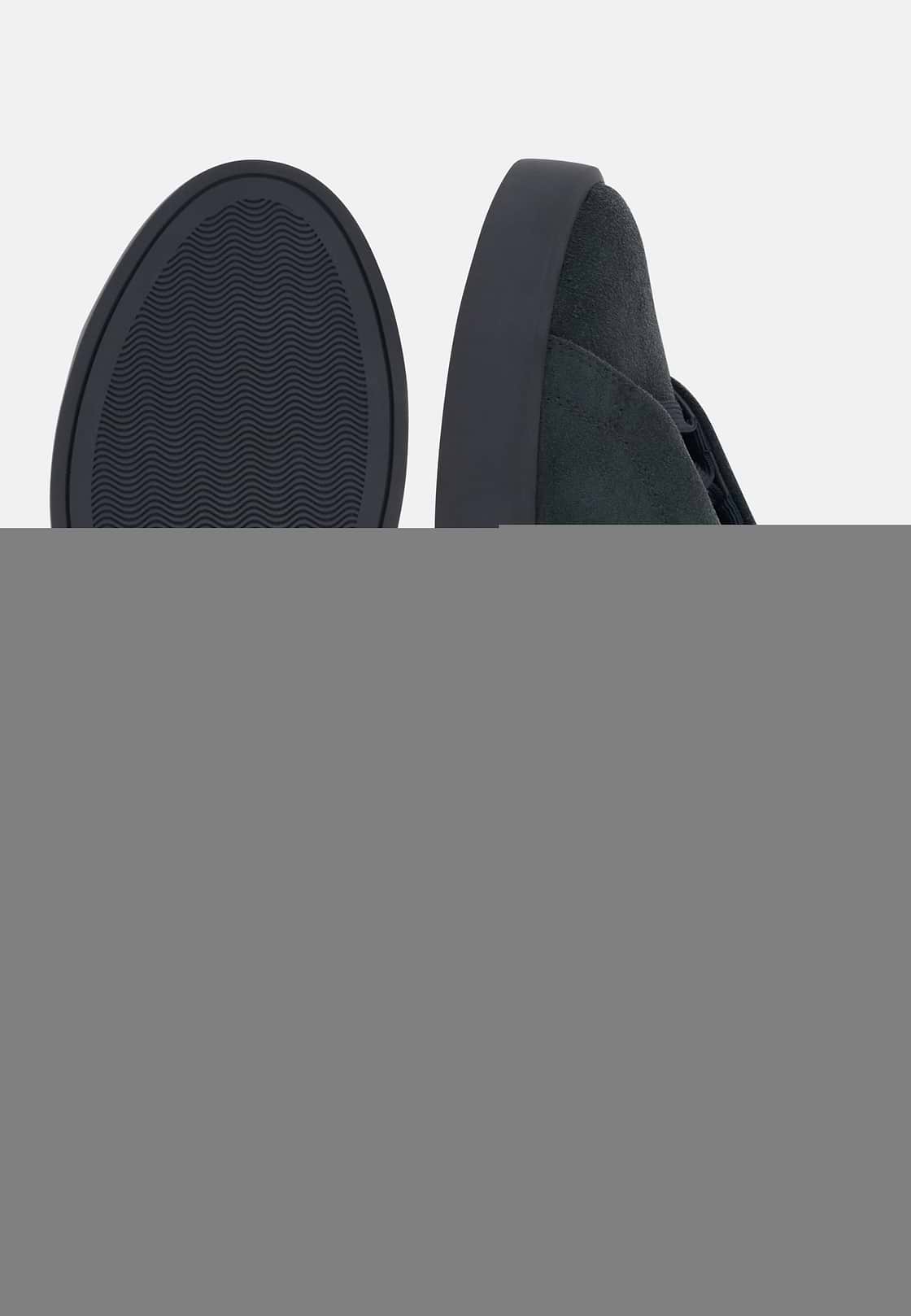 Essence Suede Trainers, Navy blue, hi-res, 4