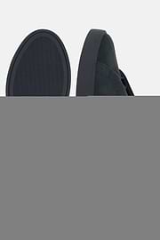 Essence Suede Trainers, Navy blue, thumb, 4