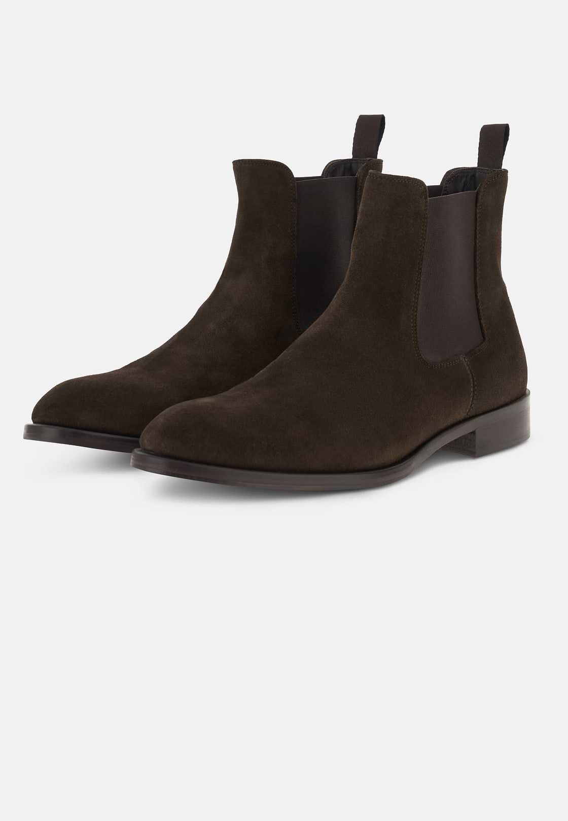 Suede Ankle Boots, Dark brown, hi-res, 3