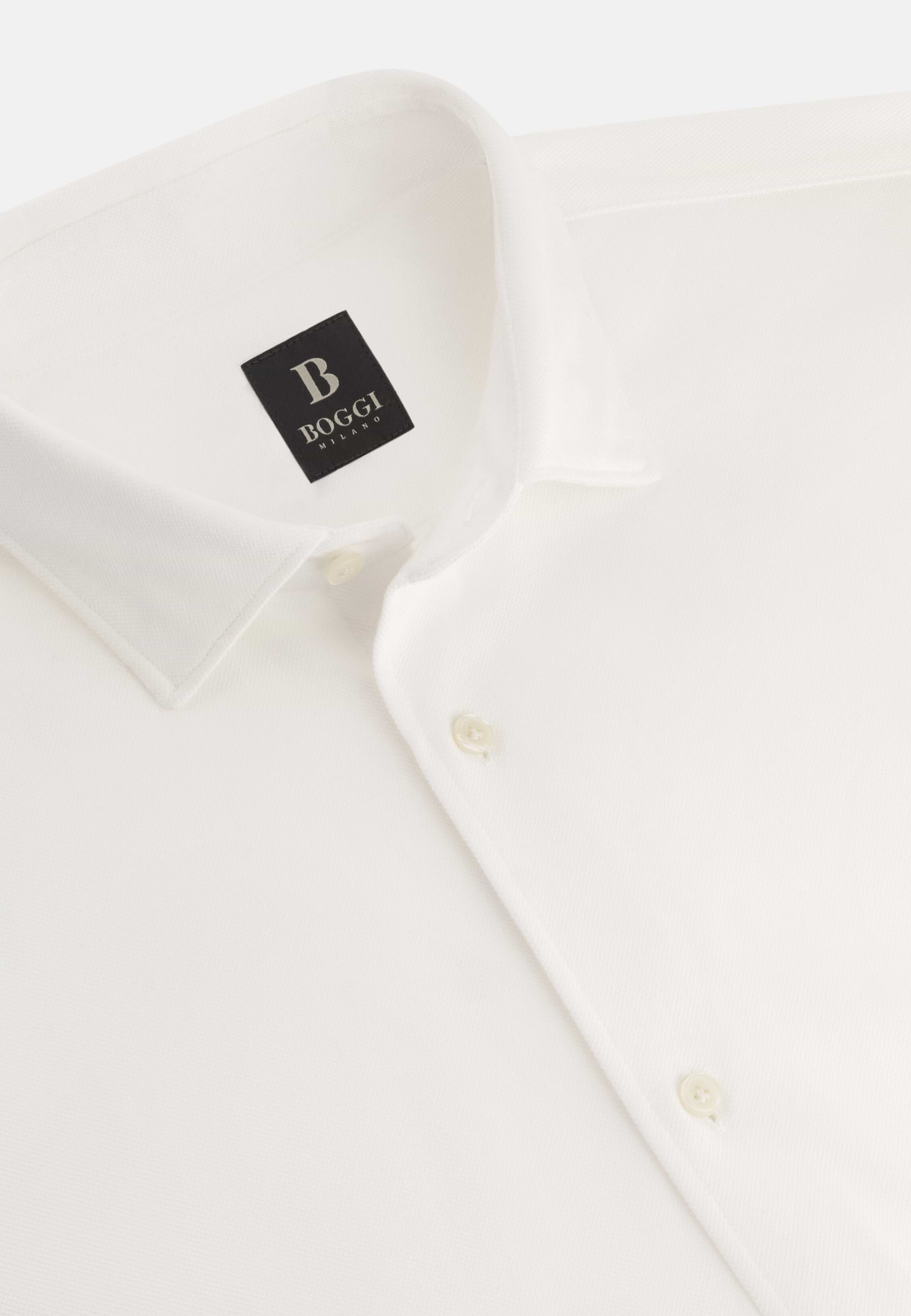 Regular Fit Cotton Jersey Polo Shirt, White, hi-res, 5