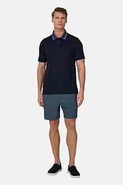 Bedruckte Badehose Aus Technischem Gewebe, Air-blau, thumb, 1