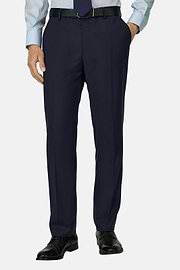 Blue Suit in B Aria Wool, , thumb, 3