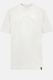 Organic Cotton Blend T-Shirt, White, hi-res