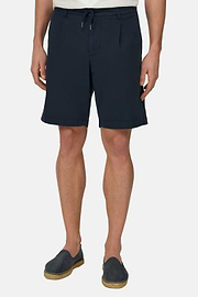 Bermuda Summer En Coton Extensible, bleu marine, thumb, 2