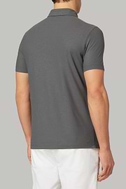 POLO IN JERSEY DI COTONE CREPE REGULAR FIT, , thumb, 5