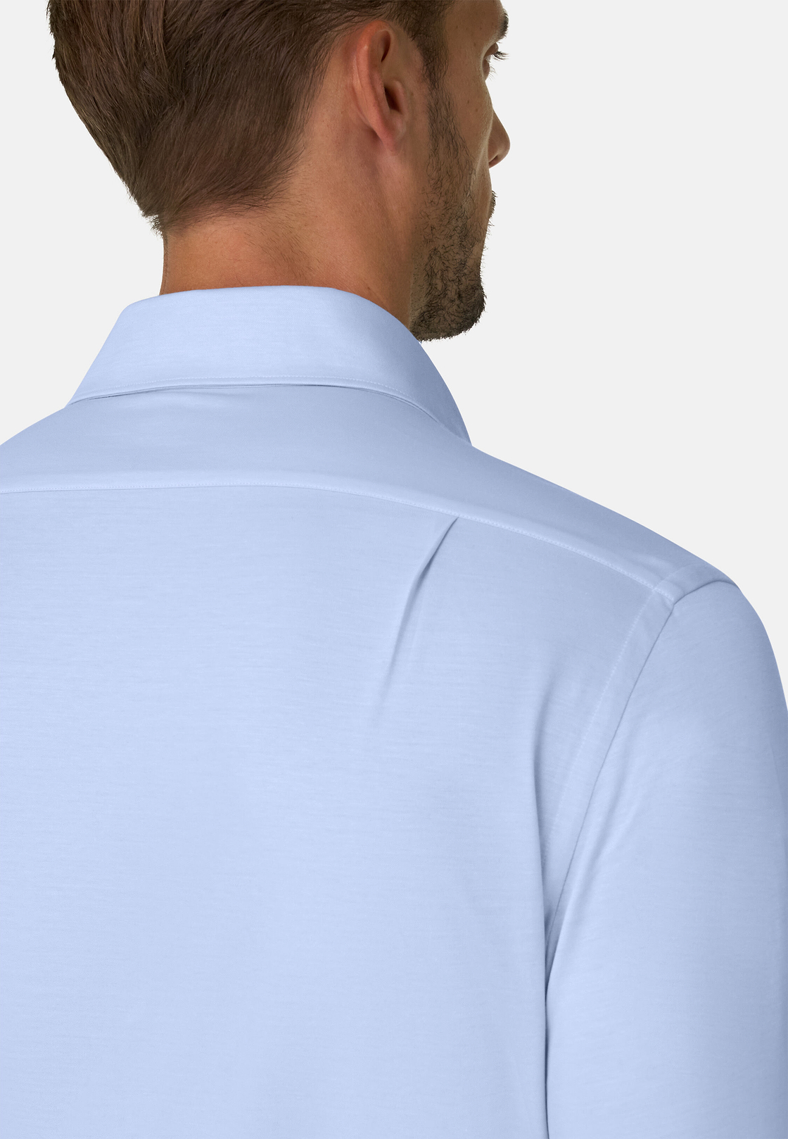 Polo En Jersey Japonais Regular Fit, Bleu clair, hi-res, 4