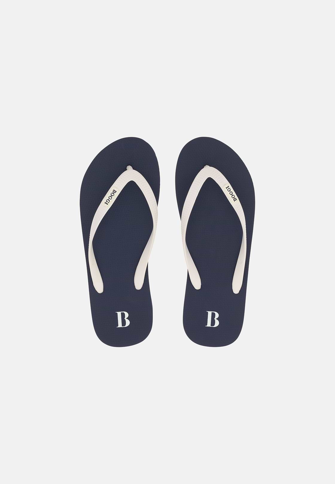 Rubber Flip-Flops, Navy blue, hi-res, 2