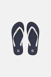 Rubber Flip-Flops, Navy blue, thumb, 2