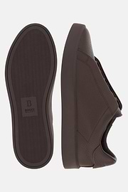 Ténis Essence em Pele Texturizada, Brown, thumb, 4