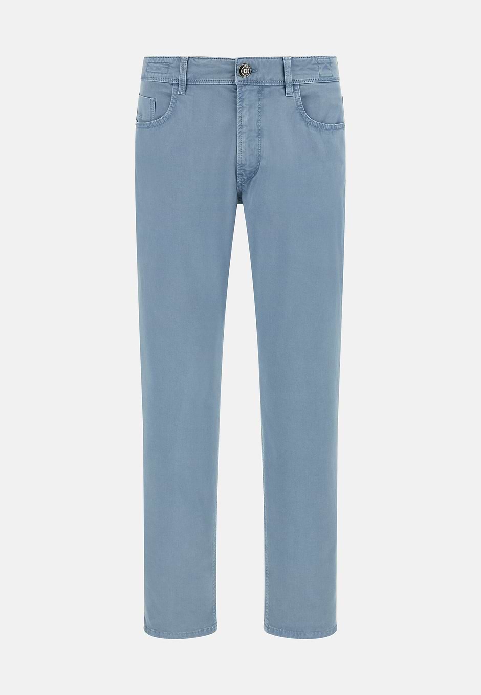 Jeans In Cotone Elasticizzato, Indaco, hi-res