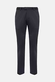 B Tech Trousers in Stretch Technical Fabric, Navy blue, hi-res