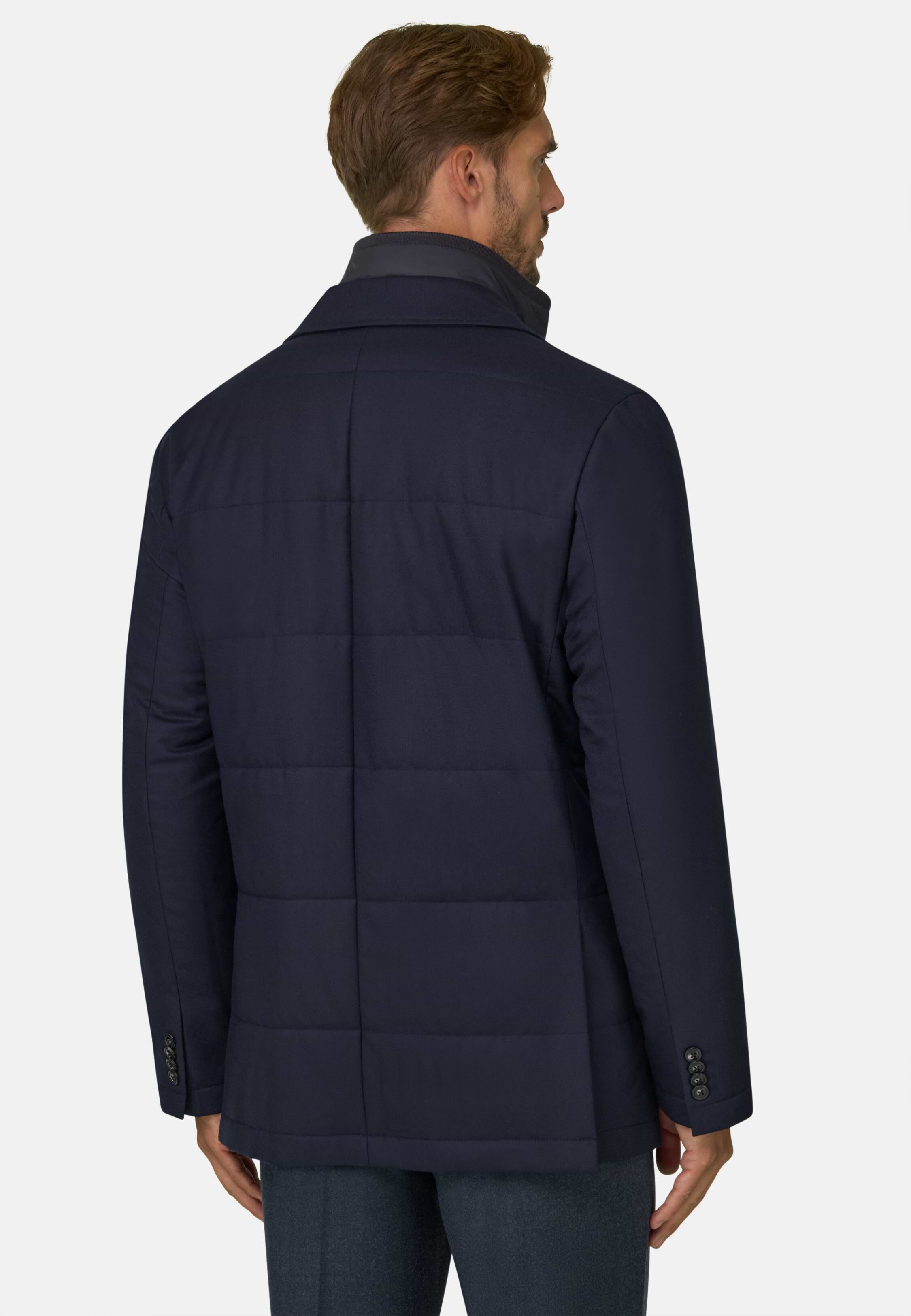 Jack Gemêleerd in Wol, Navy blue, hi-res, 4