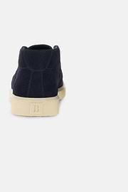 CIRRUS Suede Ankle Boots, Navy blue, thumb, 5