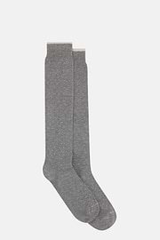 Socken mit Mikropunktemuster, Grau, thumb, 2