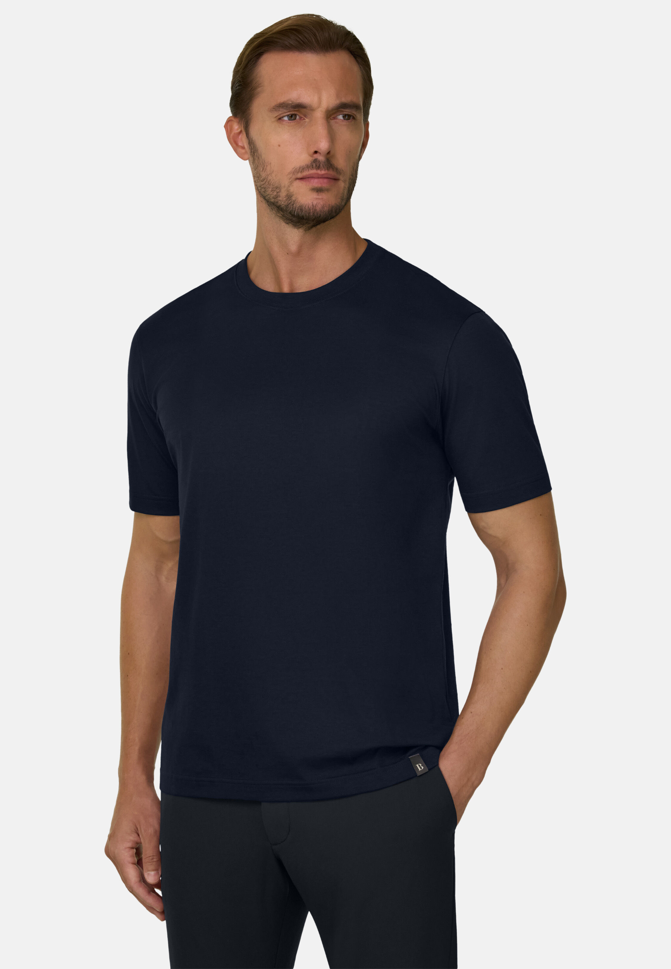 Camiseta De Punto De Algodón Pima, , hi-res, 1