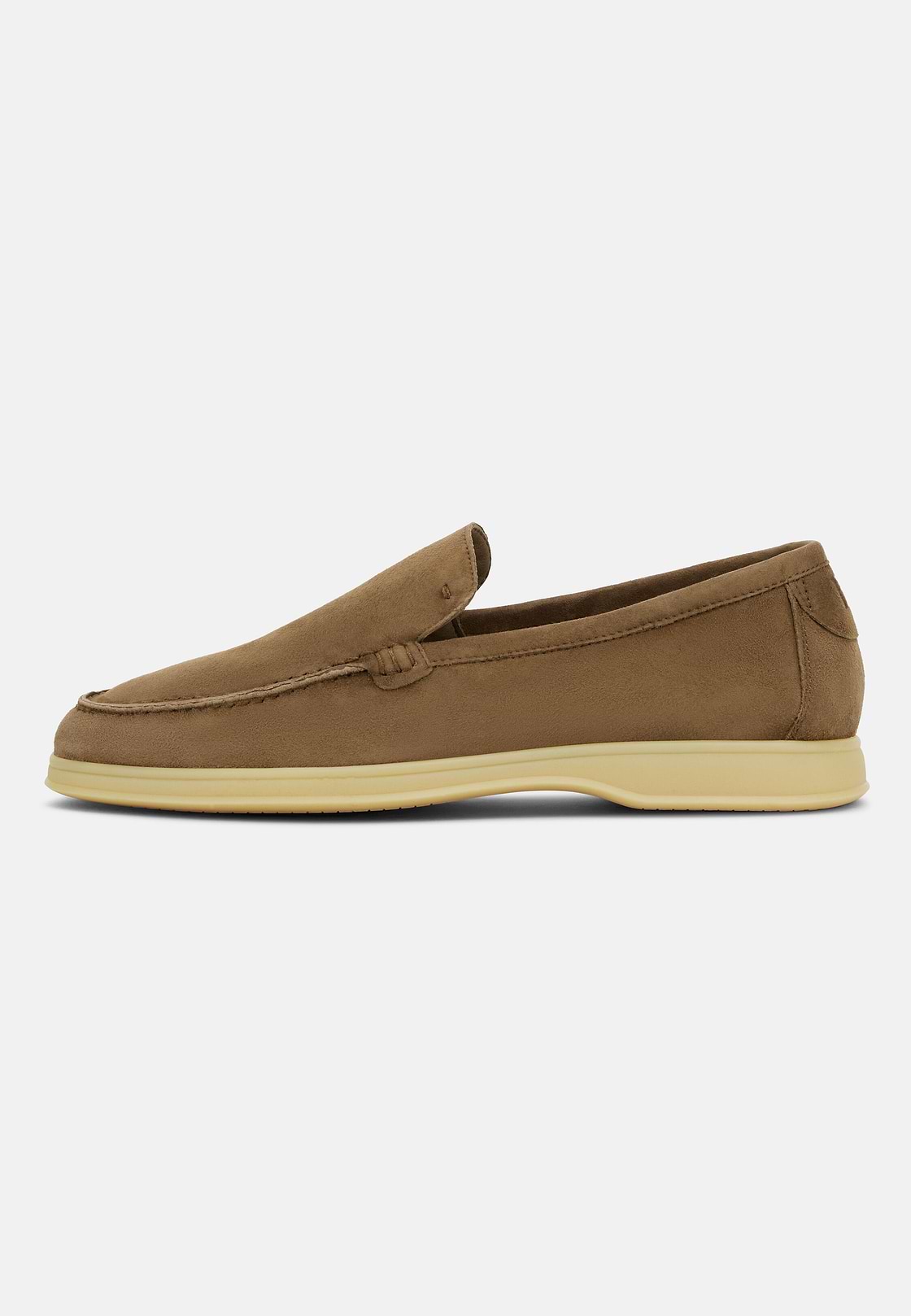 Mocassins Aria En Daim, Taupe, hi-res