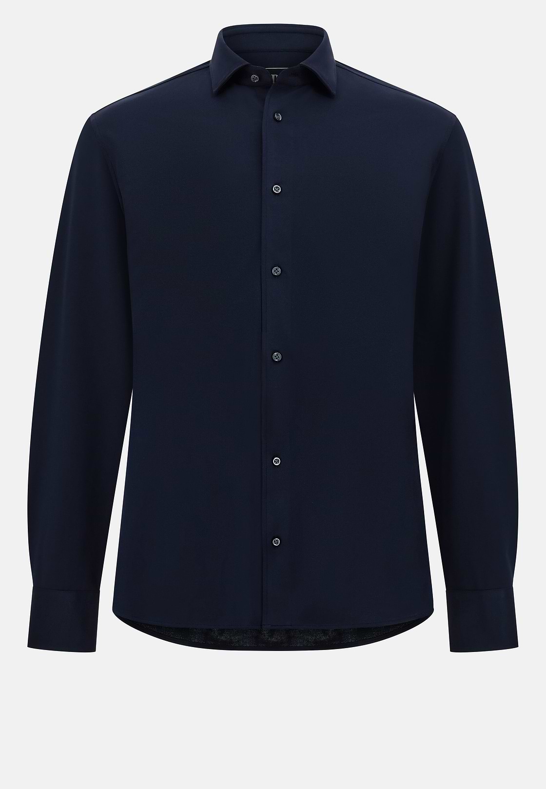 Polo camisa de piqué de alto rendimiento S.Cafè®Regular, Azul  Marino, hi-res