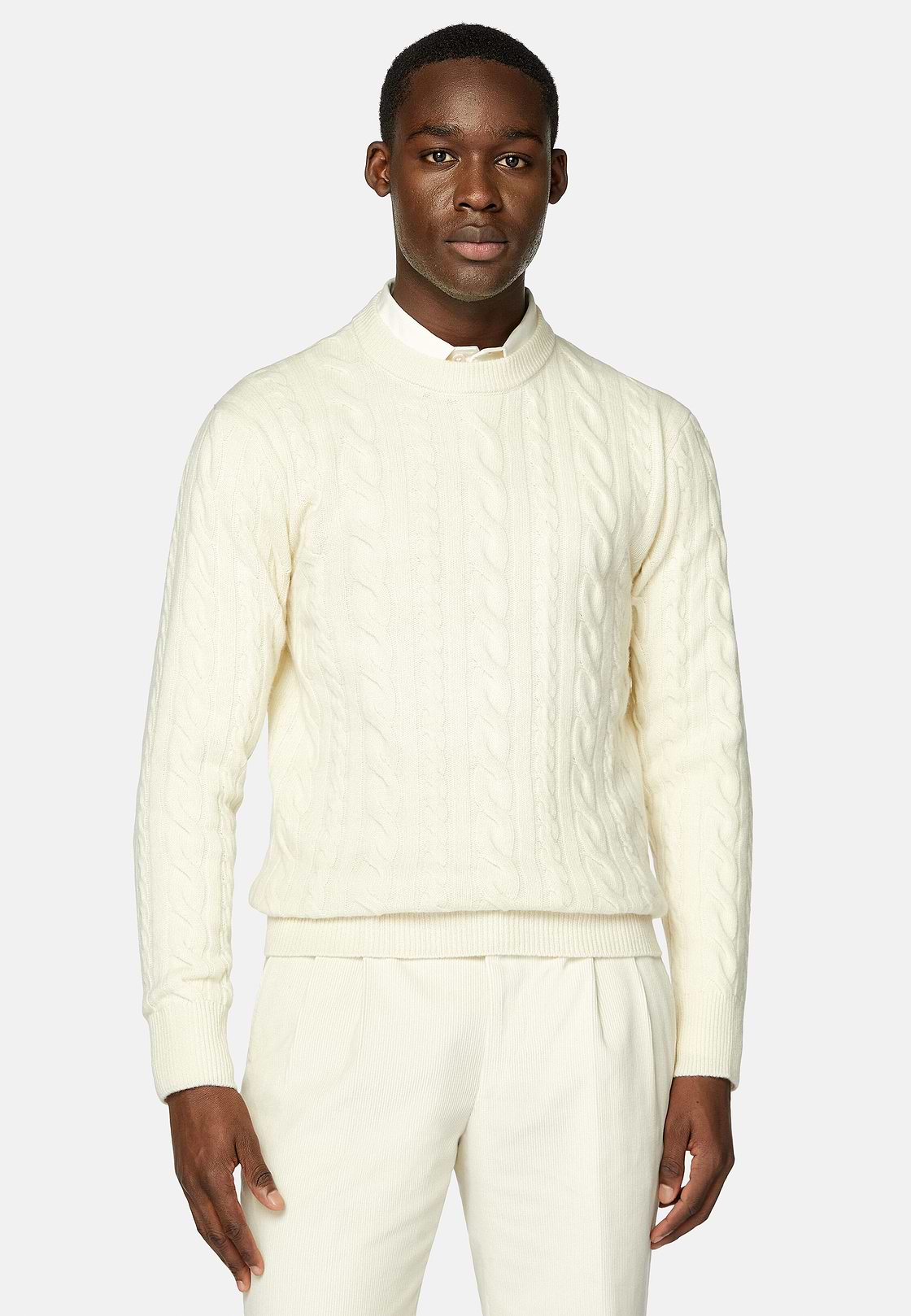 High crew neck jumper online