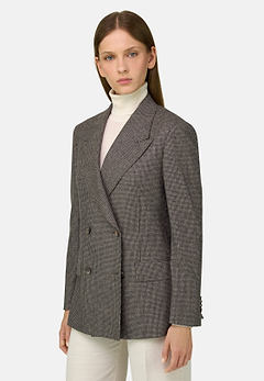 Blazer Double-Breasted in Wool