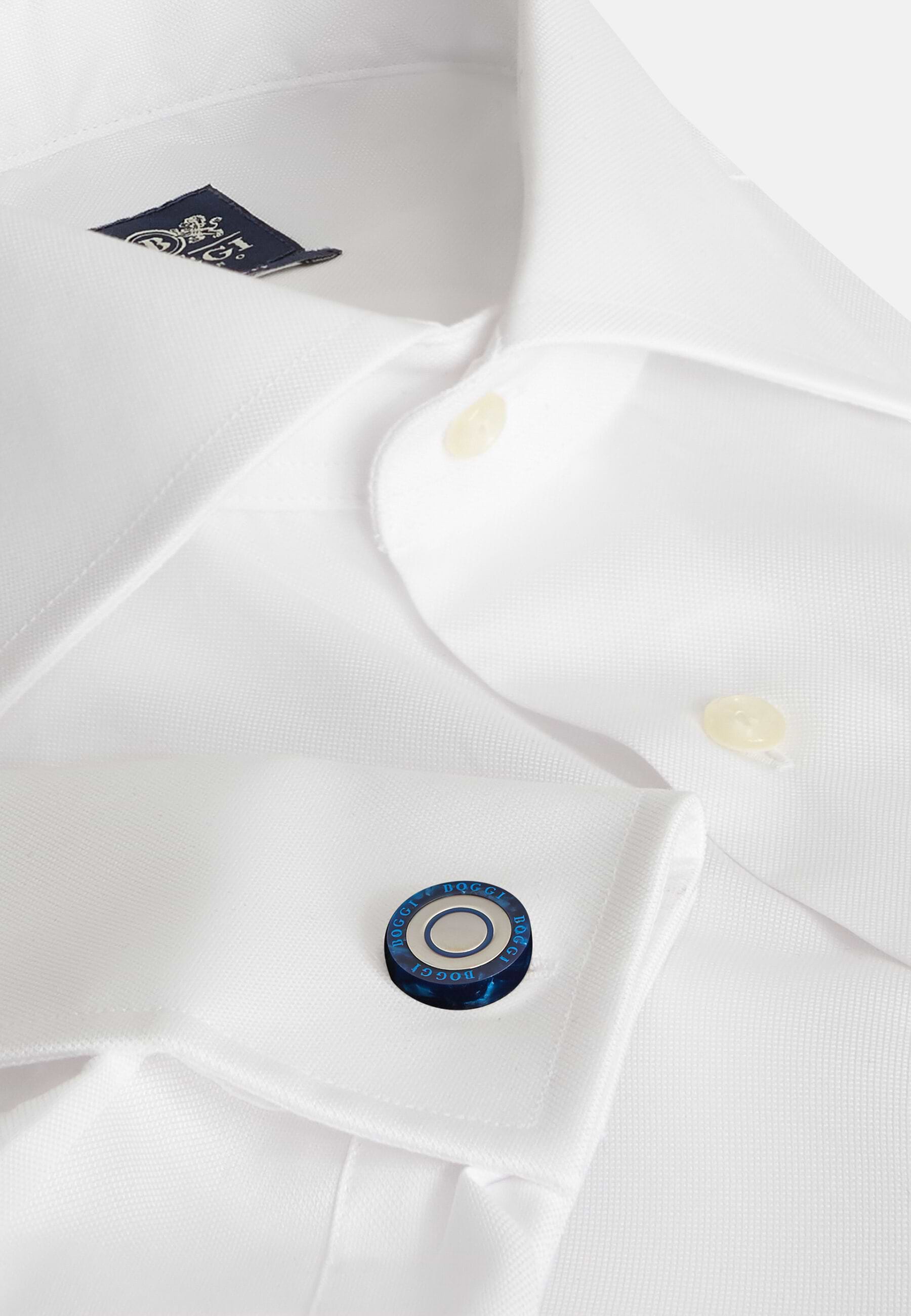 COLLAR AND CUFFS LONDON Gemelli Uomo Blu Con Biglie Rotanti - Scatola Regalo