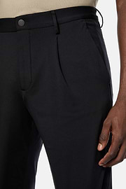 Pantaloni In Nylon Elasticizzato B Tech, Nero, hi-res