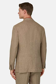 Pure Linen Suit, Beige, thumb, 3