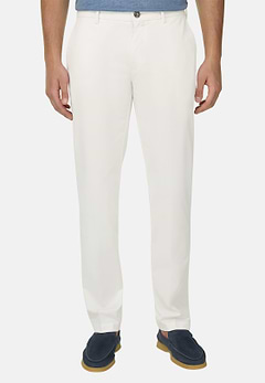 Pantalon En Coton Extensible