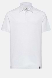 Polo En Coton Supima Extensible, Blanc, hi-res