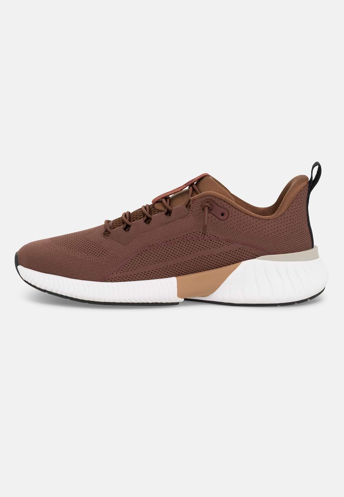 Sneakers Endurance aus technischem Gewebe, Rosso, hi-res, 1