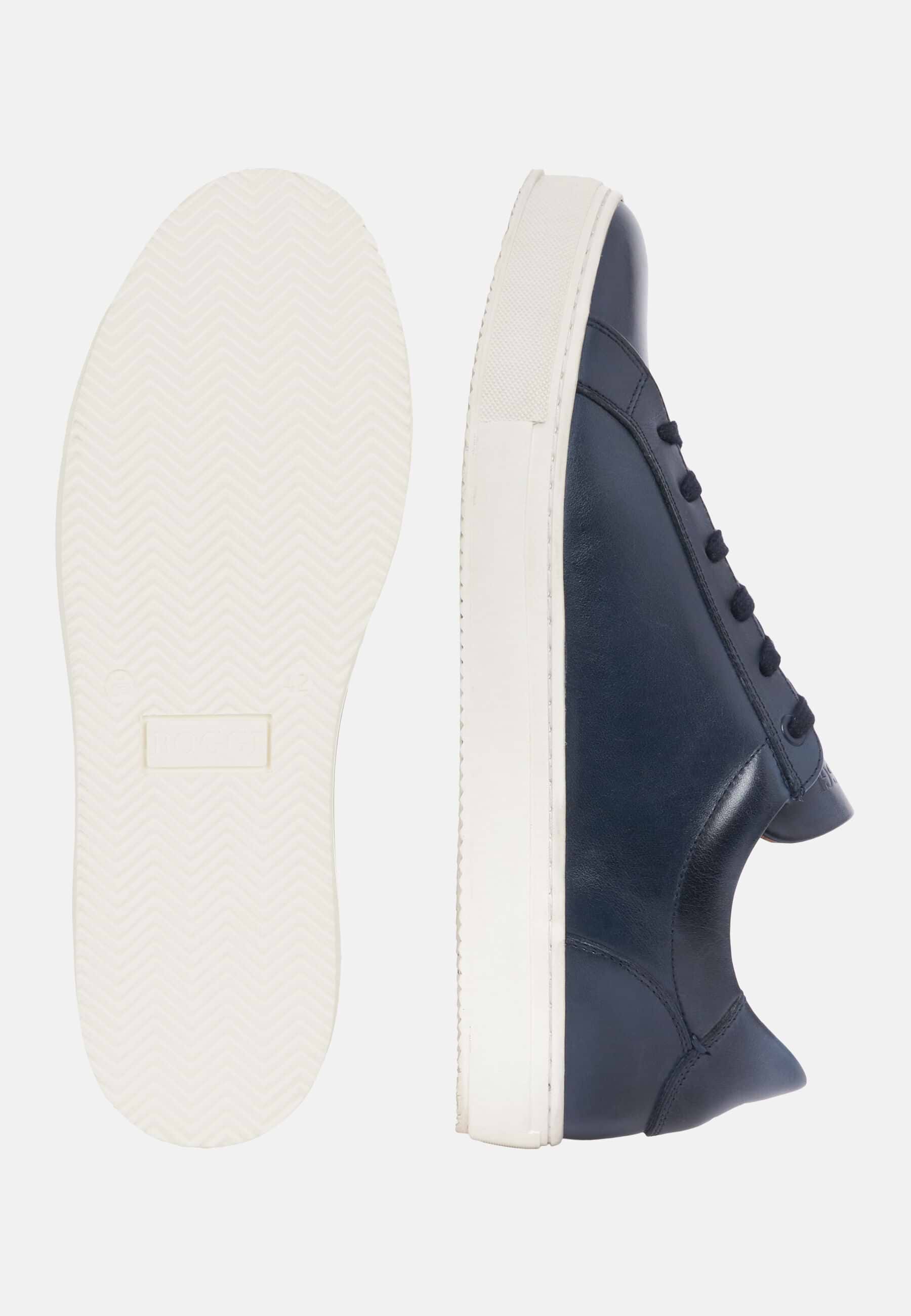 NavyLeatherTrainers sneakers - Image 5