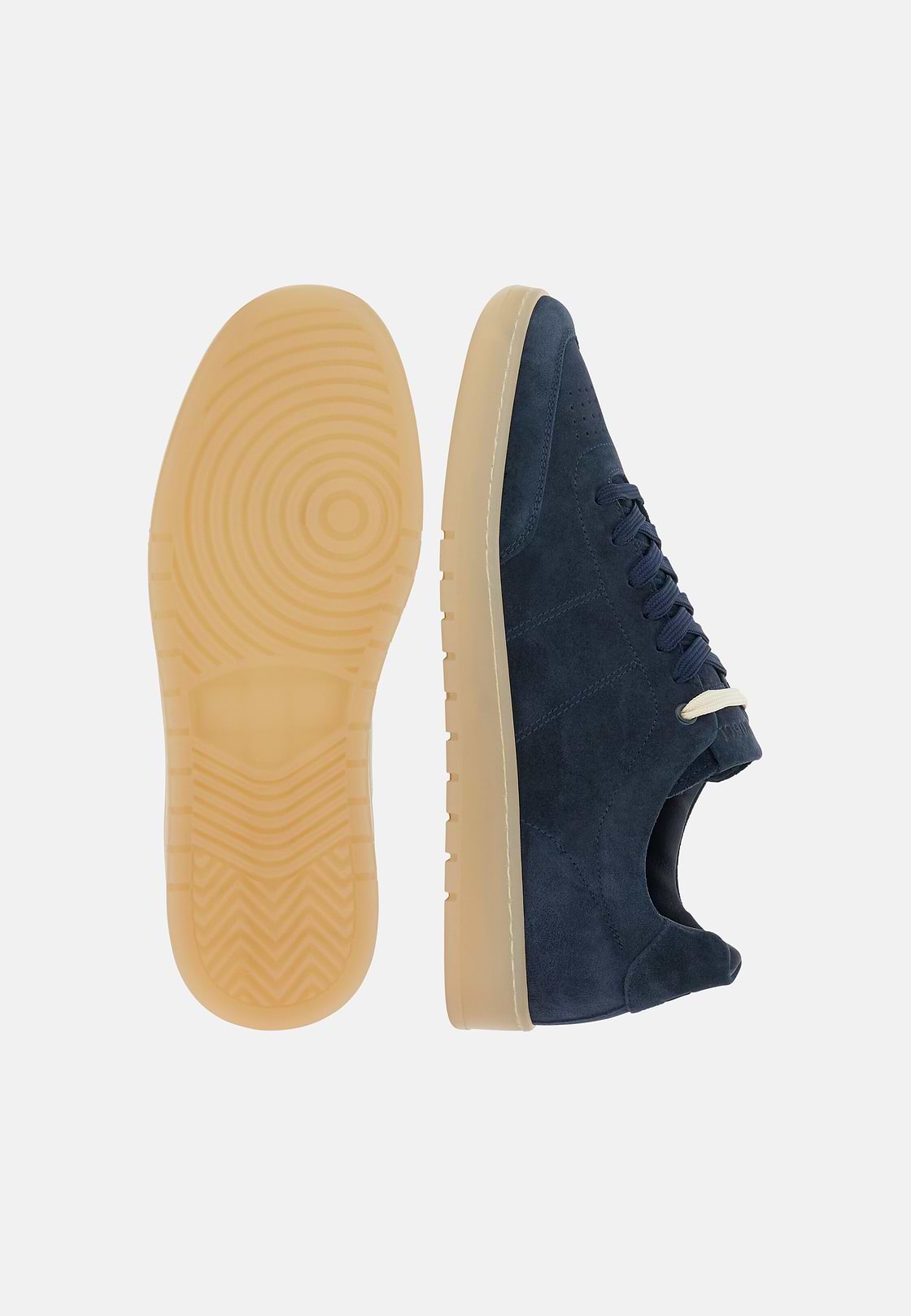 Sneakers En Daim, bleu marine, hi-res