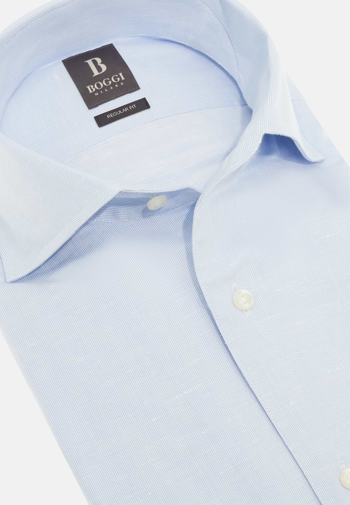 Regular Fit Boggi Camicia Lino Boggi Milano REGULAR FIT Camicia