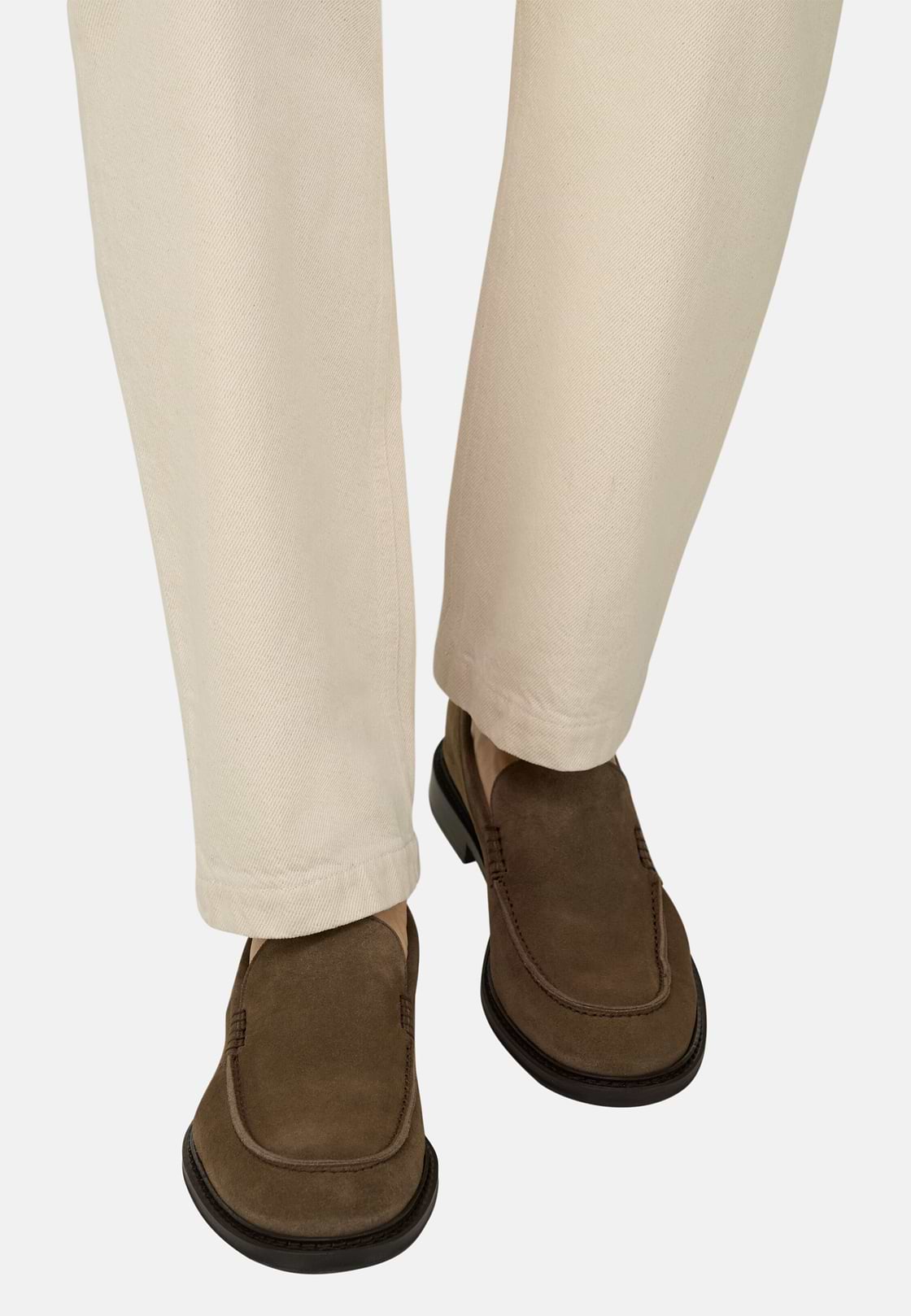 Mocasines De Ante, Taupe, hi-res, 2