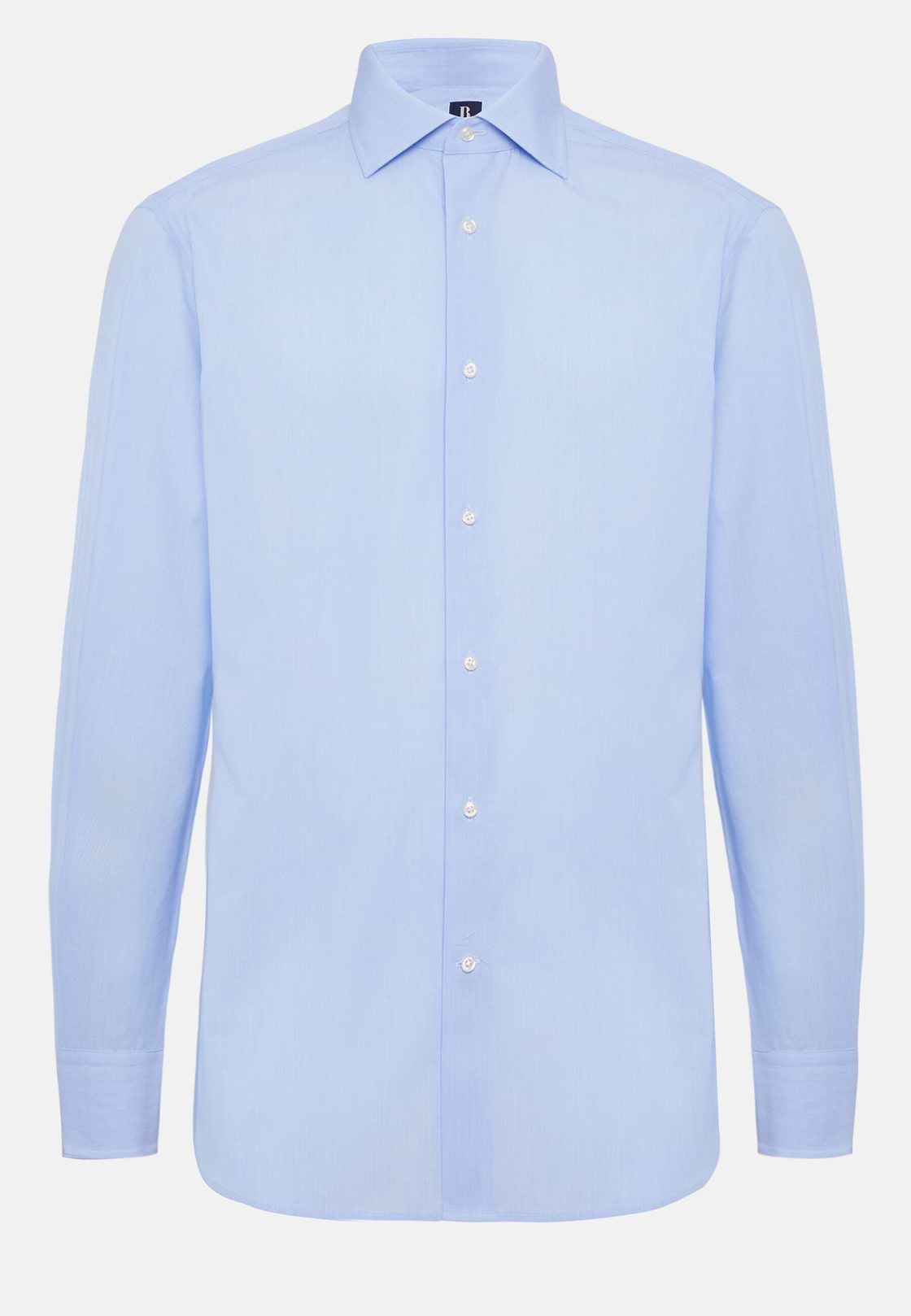 Micro Striped Windsor Collar Shirt Regular Fit, Light Blue, hi-res