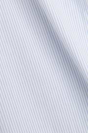Overhemd Gestreept Oxford Katoen Regular Fit, Light Blue, thumb, 5
