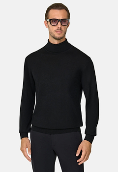 Turtleneck Jumper in Merino Wool