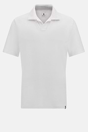 Polo En Nylon Coton, Blanc, hi-res