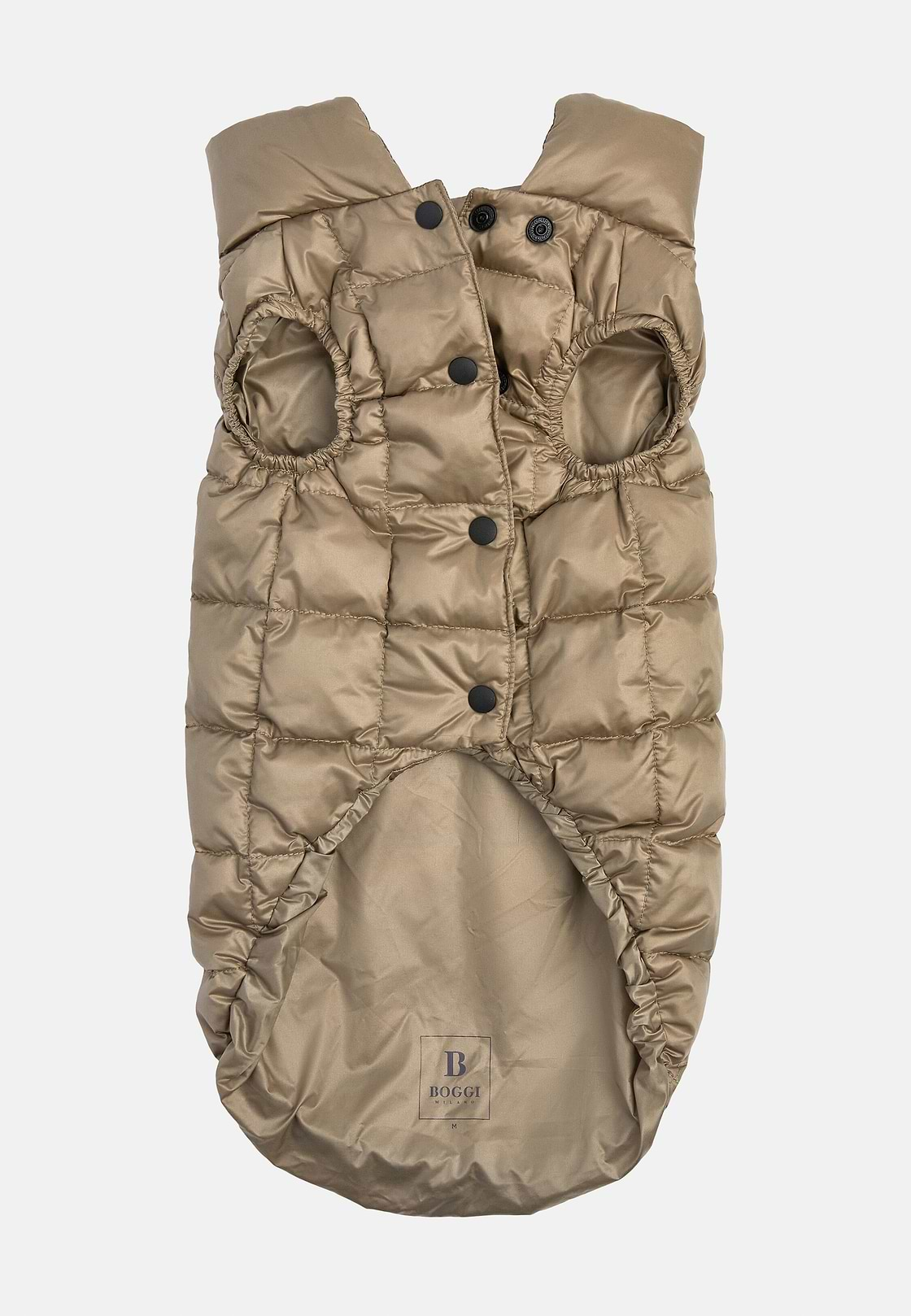 Bomberjacke Für Hunde Aus Technischem Gewebe Mit Daumenfüllung, Beige, hi-res