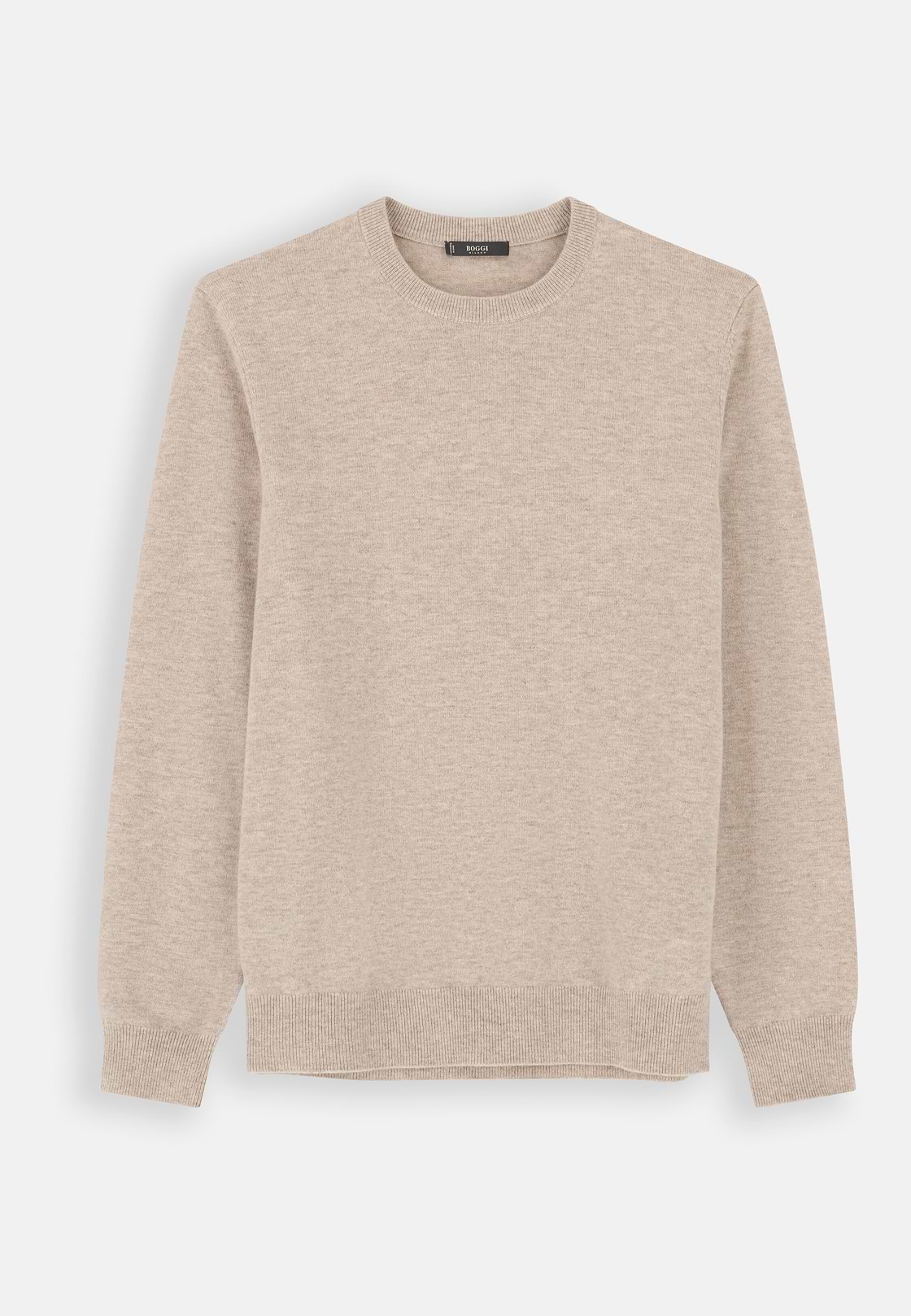 Pullover Rundhalspullover aus Cashmere-Mischgewebe, Taupe, hi-res, 5